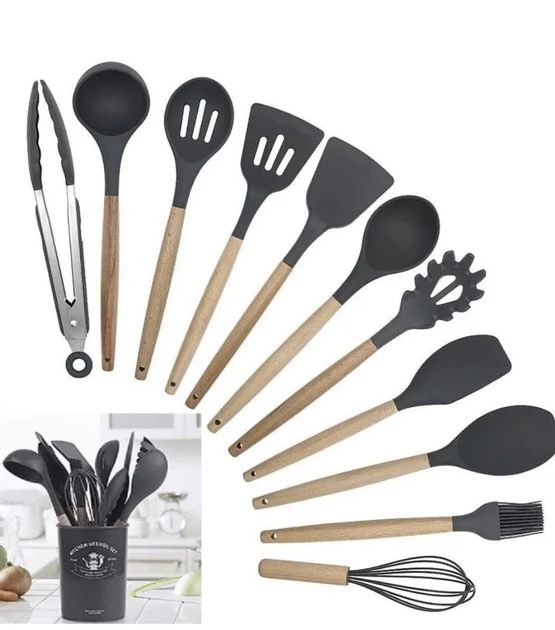 Силіконовий кухонний набір Kitchen stuff, 12 предметів