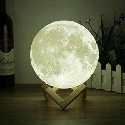 Світильник місяць 3D Нічник  Moon Touch Control 15 см