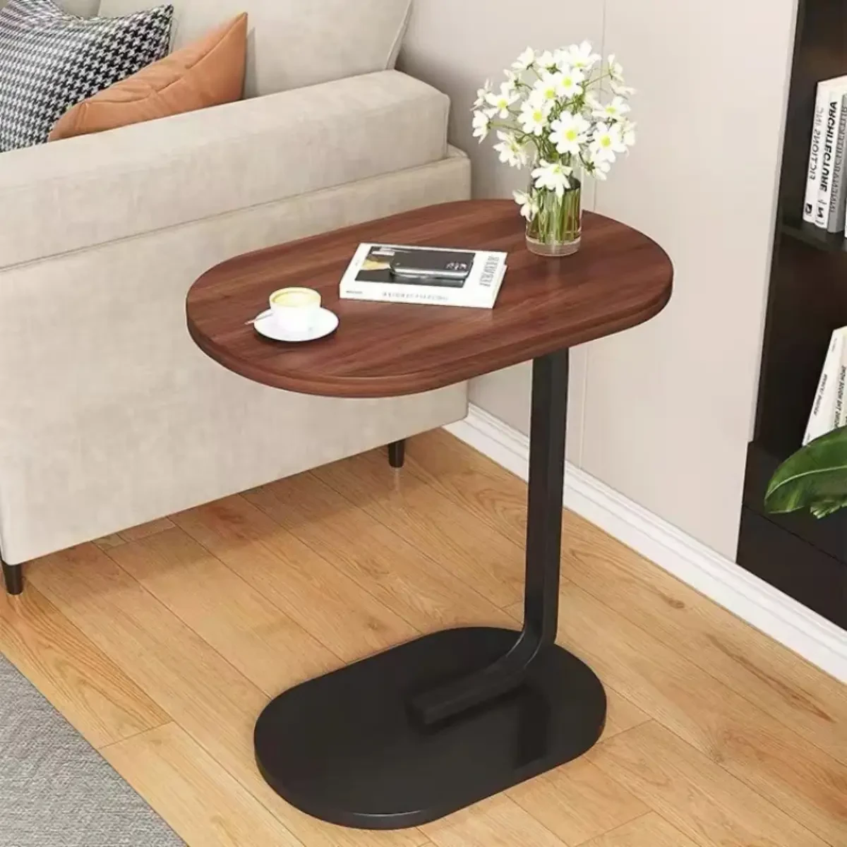 Стильний приставний столик Modern Home 45×28×60 см — компактне рішення для спальні та вітальні