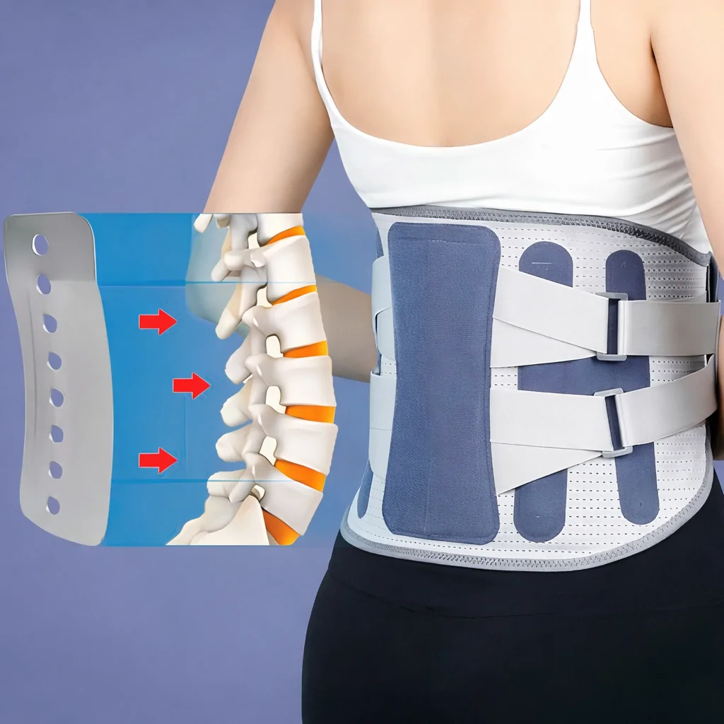 Універсальний коректор постави Belt — корсет для спини з фіксуючими ременями