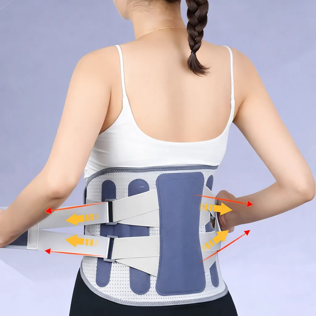Універсальний коректор постави Belt — корсет для спини з фіксуючими ременями