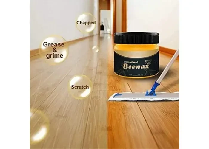 Восковий поліроль Beewax 80 г — засіб для догляду та блиску меблів