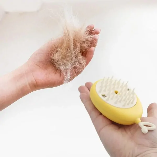 Парова щітка Pet Comb 4 в 1 — масажний гребінець для догляду за шерстю домашніх тварин