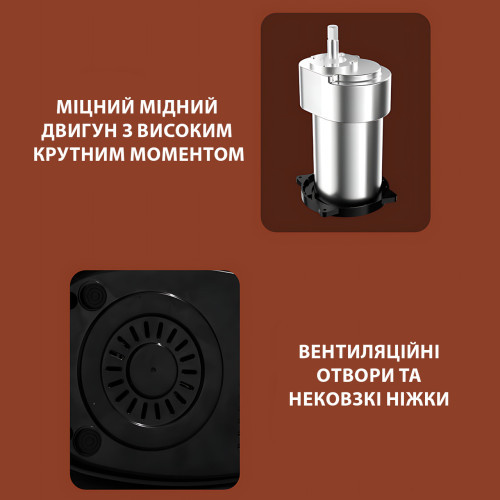 Багатофункціональна соковижималка-морозивниця Zepline ZP-6058 — 3 в 1, 3000 Вт для холодного віджиму, смузі та сорбету