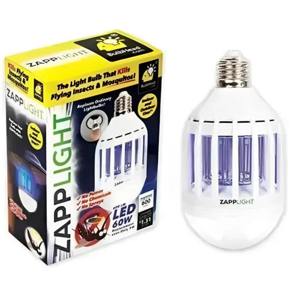 LED-лампа ZappLight AND LY-577 — електричний знищувач комарів і комах для дому