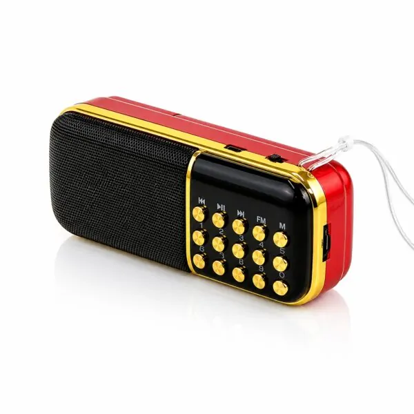 Портативна колонка-радіо BKK B851 — FM-приймач із цифровим тюнером, USB та MP3
